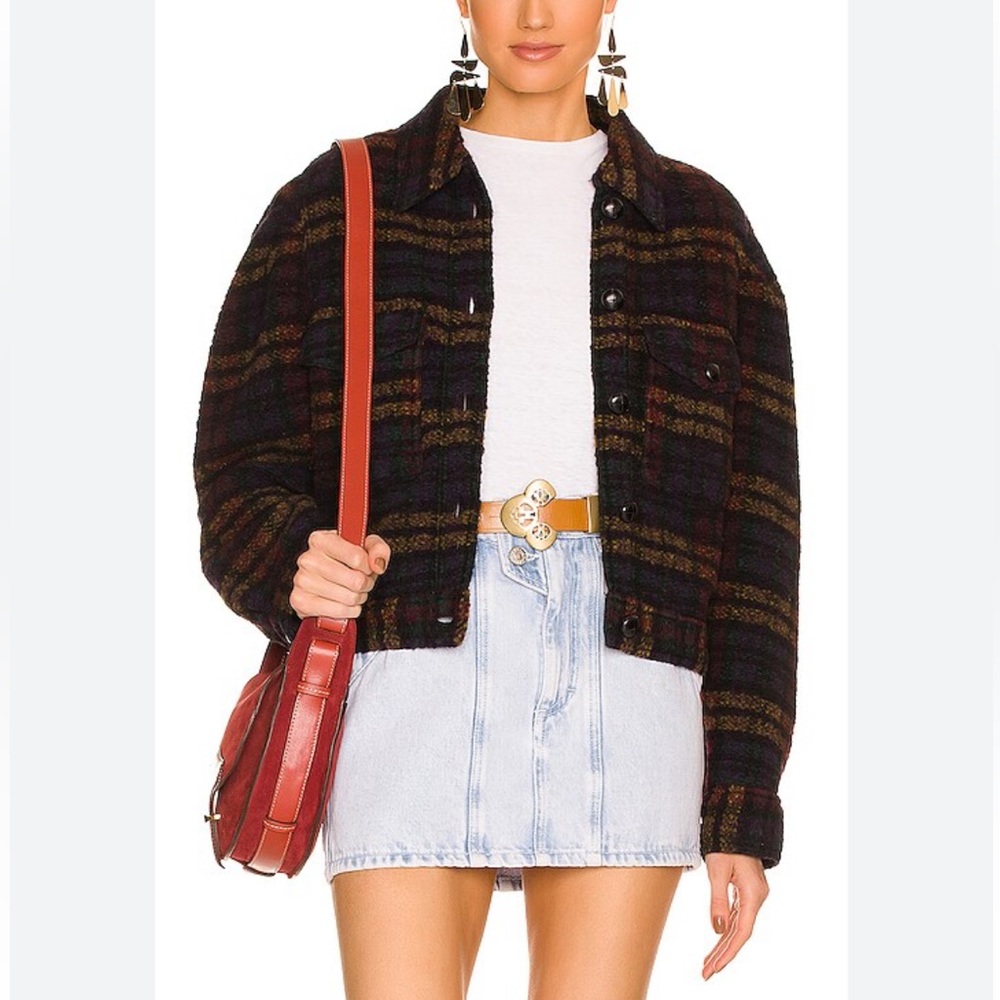 NWT Isabel Marant Leiko Wool Coat, Size 40 / US 8
